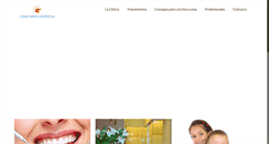 Desktop Screenshot of clinicadentalgimenez.com